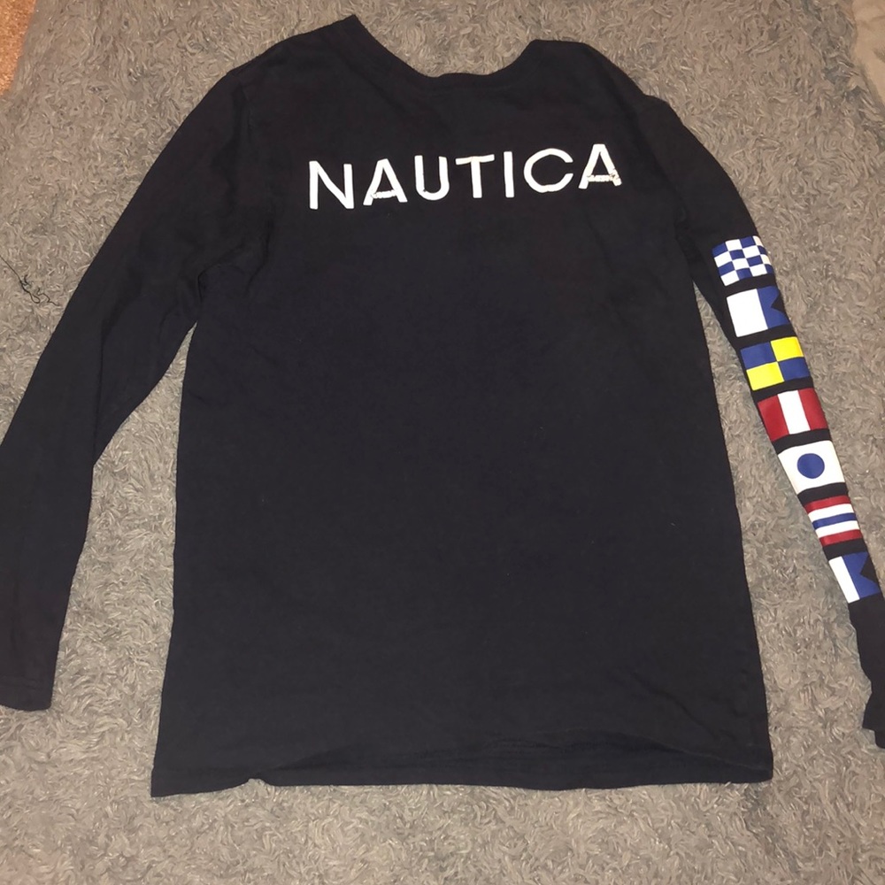 Nautica Long sleeve shirt in the size medium